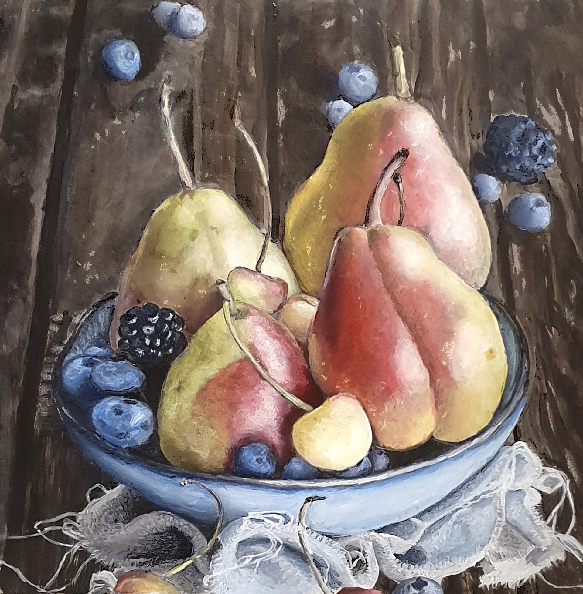 Fruit Basket Painting